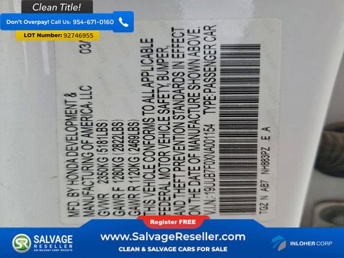 Used 2022 Acura TLX Type S image 16