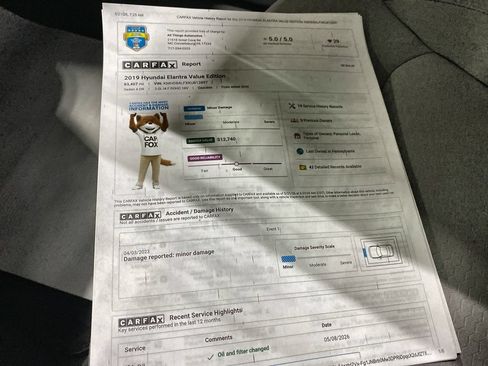 Used 2019 Hyundai Elantra Value Edition FWD image 39