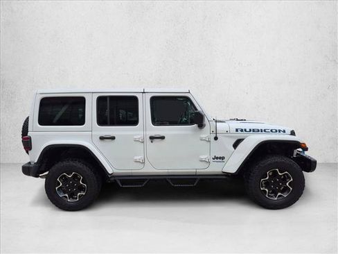 Used 2021 Jeep Wrangler Unlimited Rubicon 4xe w/ Steel Bumper Group AWD/4WD image 4