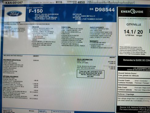 Used 2013 Ford F150 Lariat w/ Luxury Equipment Group AWD/4WD image 24