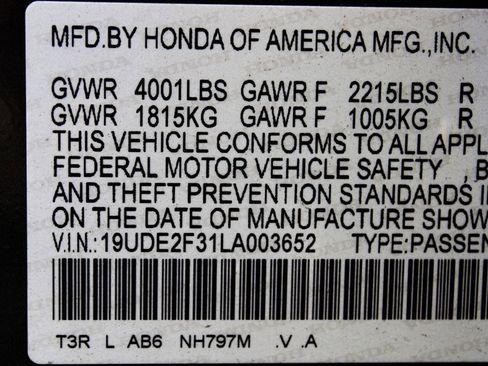 Used 2020 Acura ILX w/ Premium Package image 24