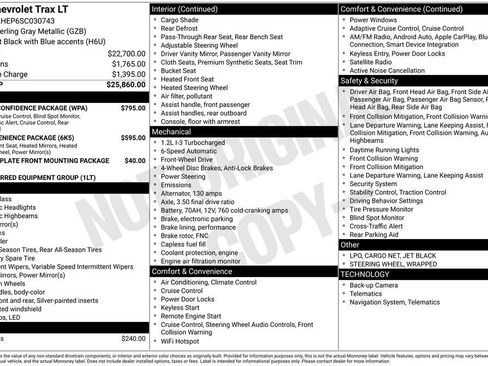 Used 2025 Chevrolet Trax LT w/ Driver Confidence Package image 5
