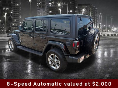 Used 2020 Jeep Wrangler Unlimited Sahara AWD/4WD image 4