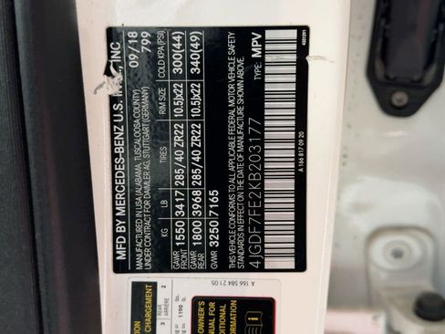 Used 2019 Mercedes-Benz GLS 63 AMG 4MATIC image 20