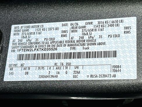New 2026 Ford F150 STX AWD/4WD image 19