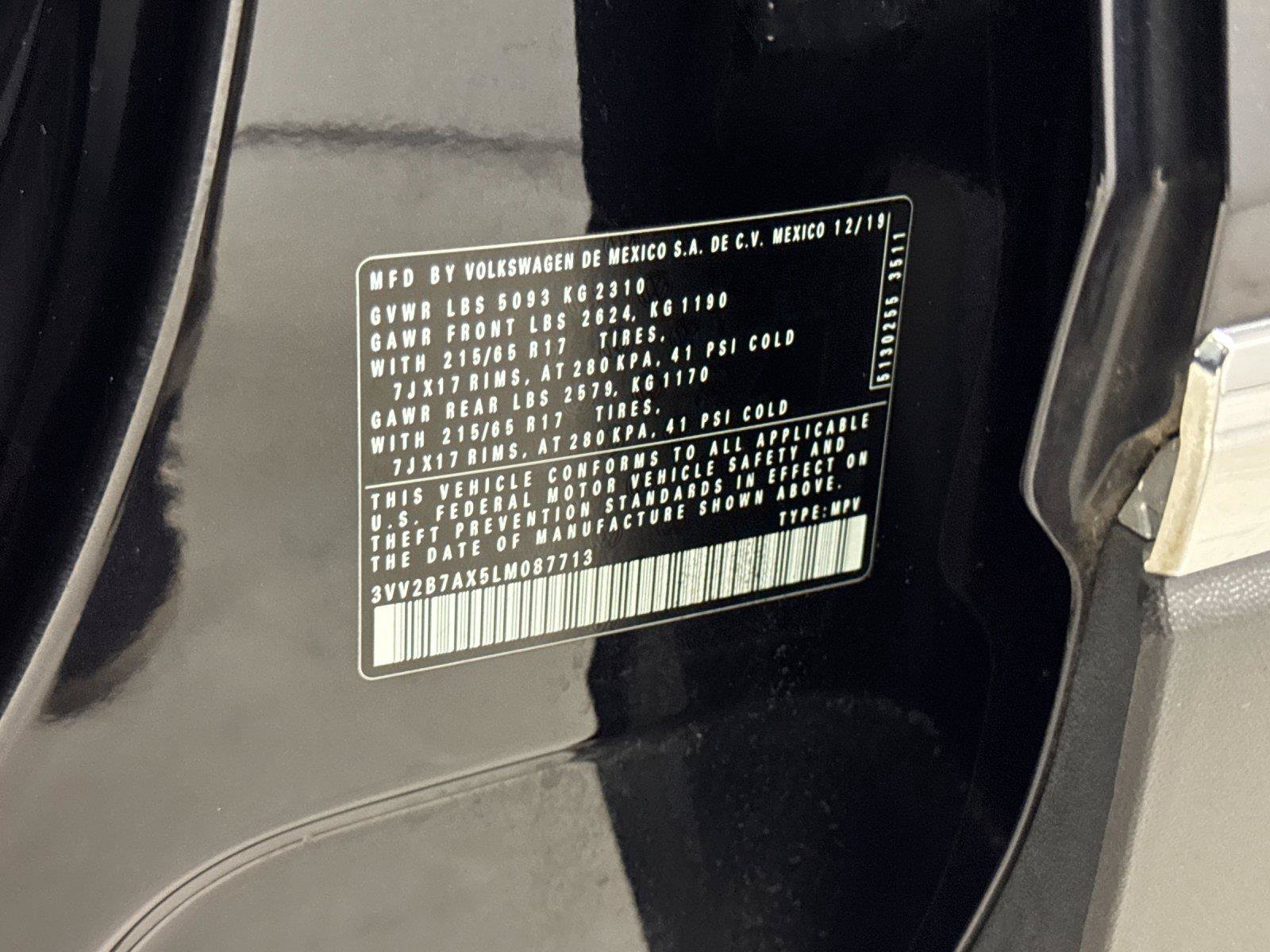 Used 2020 Volkswagen Tiguan SE AWD/4WD image 27