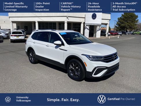 Certified 2023 Volkswagen Tiguan SE w/ Panoramic Sunroof Package image 1
