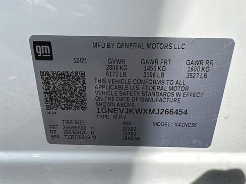 Used 2021 Chevrolet Traverse RS AWD/4WD image 36