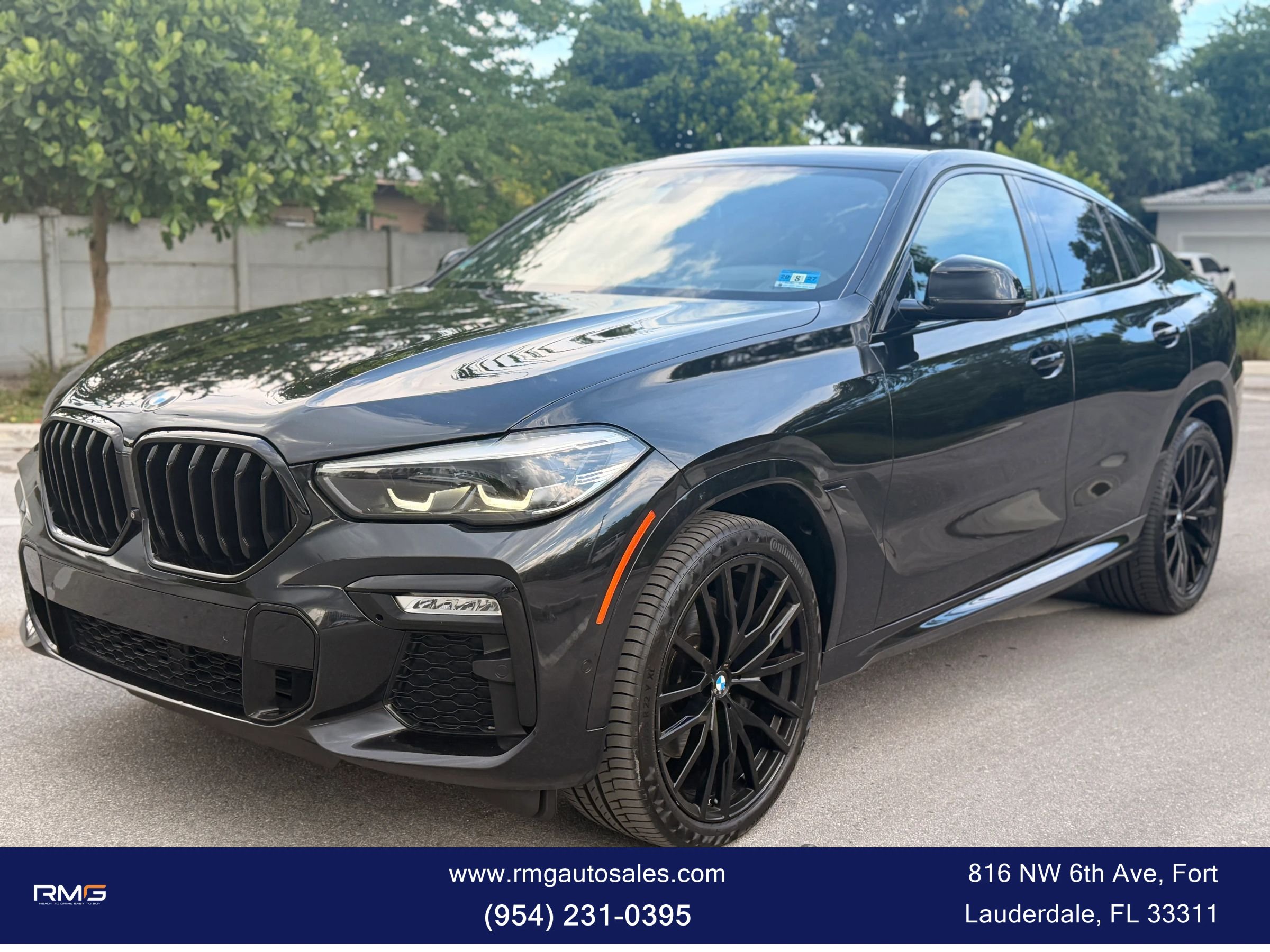 Used 2021 BMW X6 xDrive40i w/ M Sport Package AWD/4WD image 12