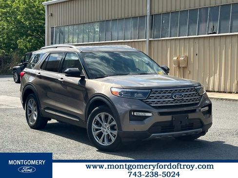 Used 2021 Ford Explorer Limited w/ Class III Trailer Tow Package AWD/4WD image 1