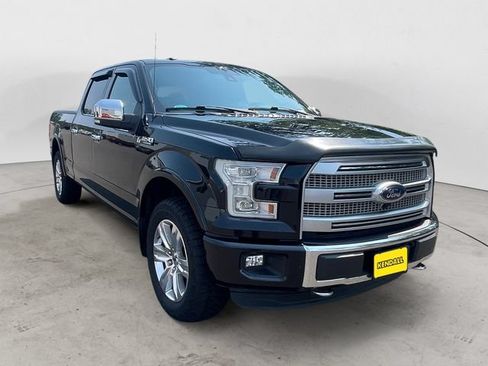 Used 2016 Ford F150 Platinum w/ Technology Package AWD/4WD image 3