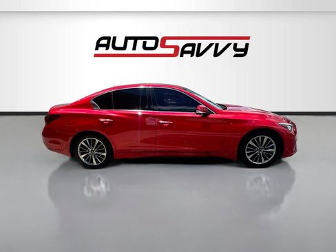 Used 2022 INFINITI Q50 Luxe w/ Cargo Package RWD image 8