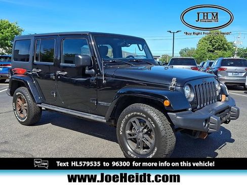 Used 2017 Jeep Wrangler Unlimited Sahara AWD/4WD image 1
