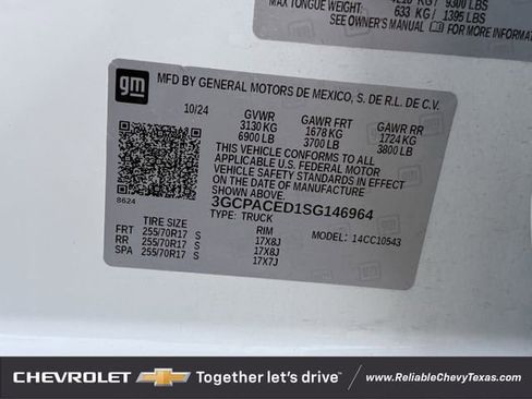 Certified 2025 Chevrolet Silverado 1500 LT image 37