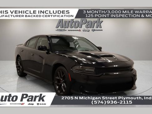 Certified 2021 Dodge Charger GT w/ Blacktop Package RWD image 3