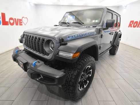 Used 2025 Jeep Wrangler Unlimited Rubicon 4xe AWD/4WD image 1