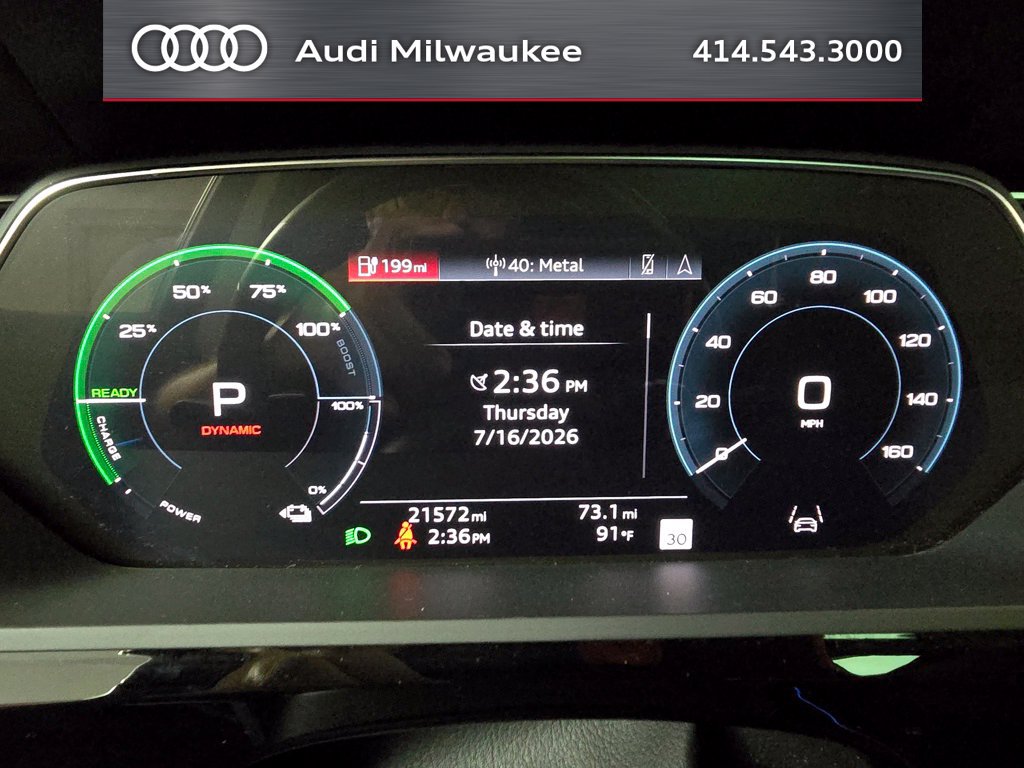 Used 2024 Audi Q8 e-tron Prestige w/ Prestige Package AWD/4WD image 43