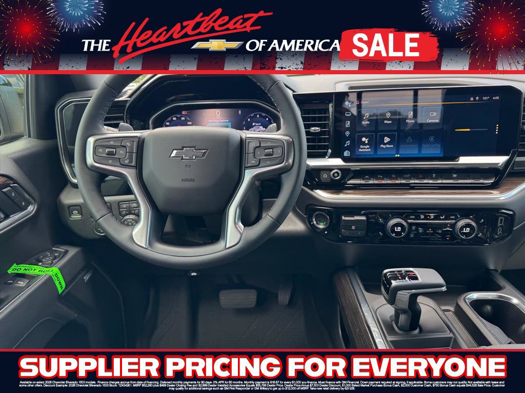 New 2026 Chevrolet Silverado 1500 RST w/ Safety Package AWD/4WD image 10