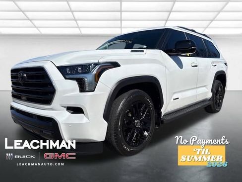 Used 2024 Toyota Sequoia Limited w/ Nightshade Package image 9