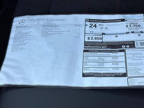 New 2025 Mercedes-Benz GLA 35 AMG 4MATIC image 29