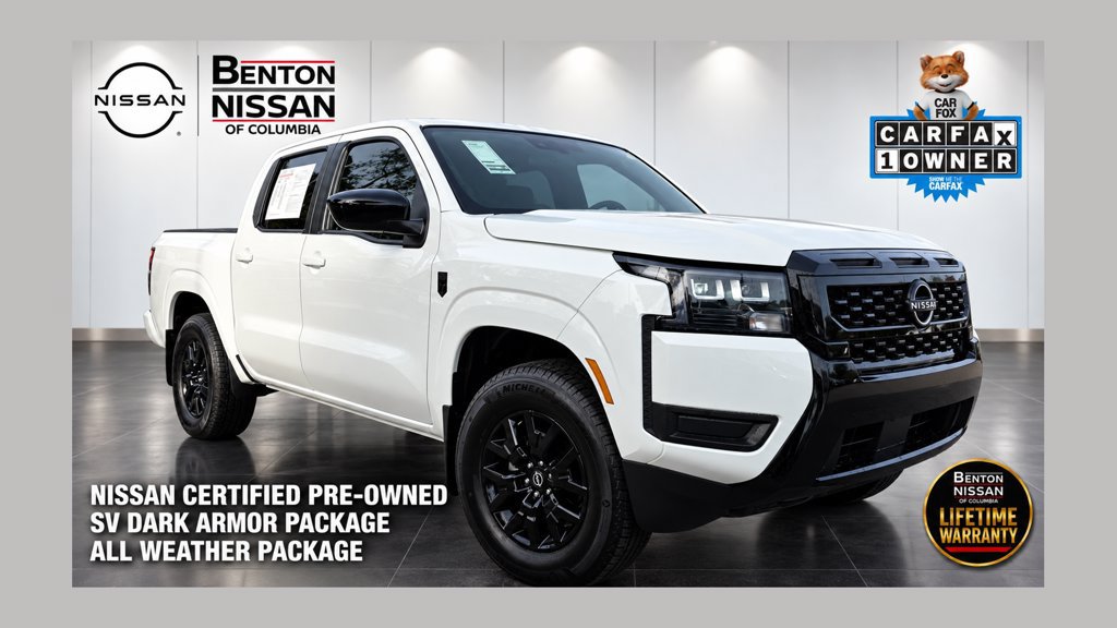 Used 2026 Nissan Frontier SV w/ All-Weather Content Package AWD/4WD 360° Tour