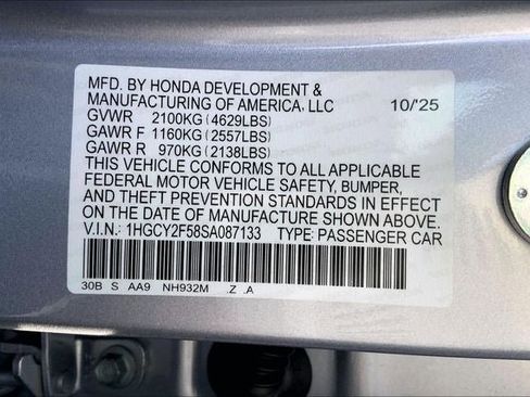 New 2025 Honda Accord Sport image 20