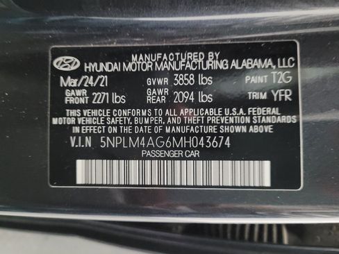 Used 2021 Hyundai Elantra SEL image 33