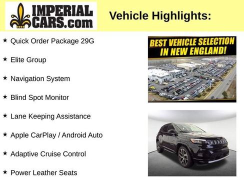 Used 2025 Jeep Compass Limited w/ Elite Group AWD/4WD image 3