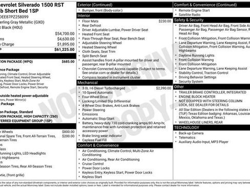 Used 2023 Chevrolet Silverado 1500 RST w/ Protection Package image 7