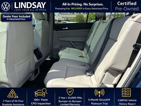 Certified 2023 Volkswagen Atlas SEL AWD/4WD image 17