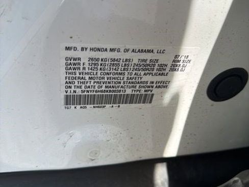 Used 2019 Honda Pilot Touring image 4