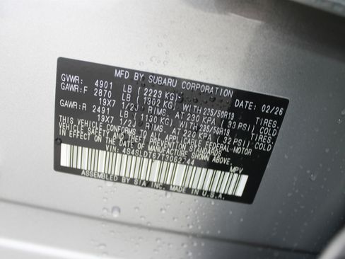 New 2026 Subaru Forester Touring image 36