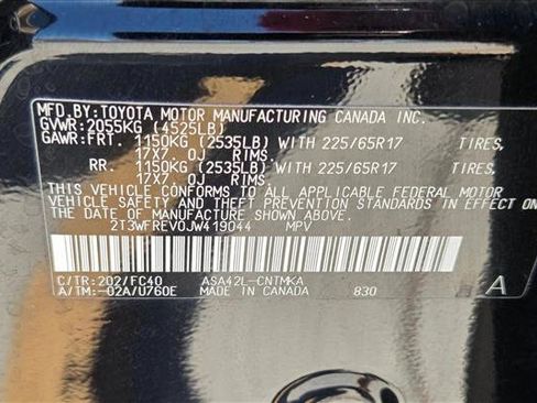Used 2018 Toyota RAV4 XLE FWD image 22