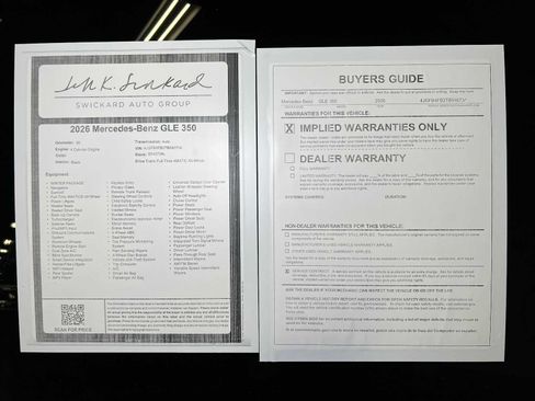 Used 2026 Mercedes-Benz GLE 350 4MATIC image 44