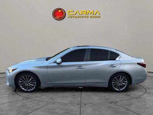 Used 2018 INFINITI Q50 Luxe w/ Sensory Package (Luxe) image 3