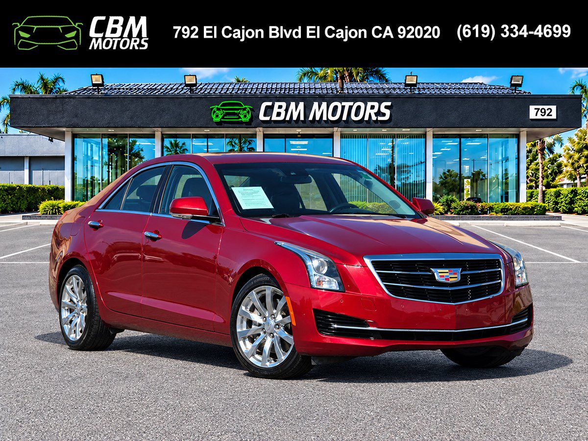 Used 2017 Cadillac ATS Luxury w/ Safety and Security Package RWD image 1