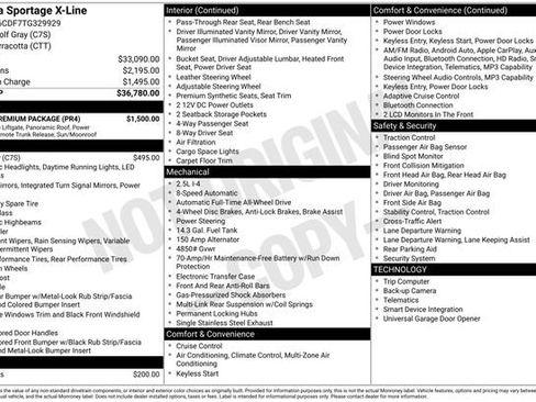 Used 2026 Kia Sportage X-Line w/ X-Line Premium Package AWD/4WD image 6
