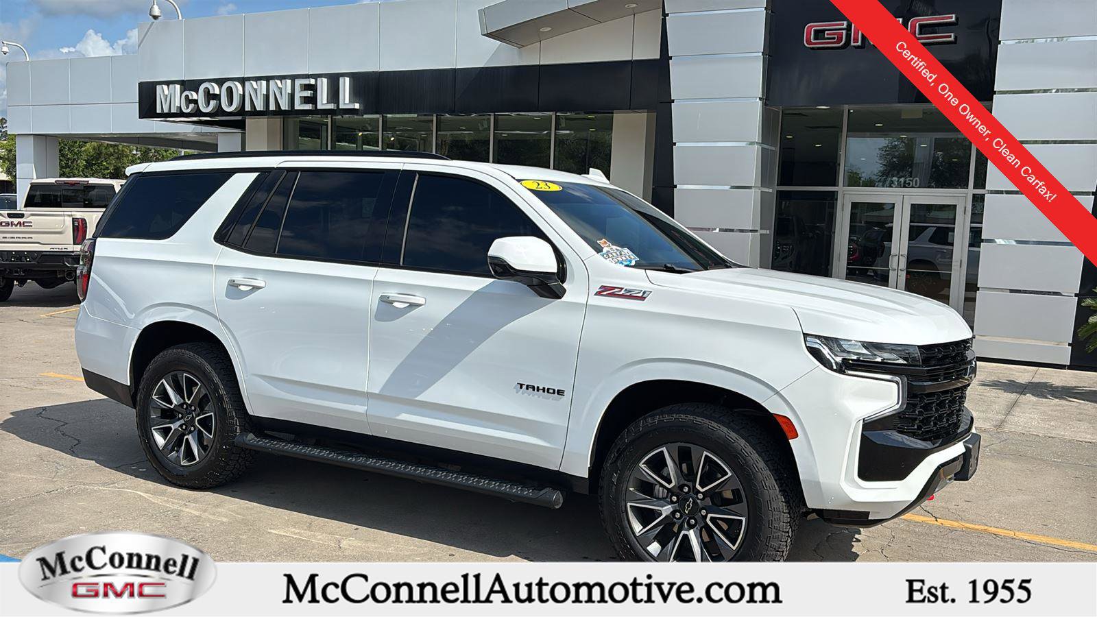 Certified 2023 Chevrolet Tahoe Z71 w/ Luxury Package AWD/4WD image 1