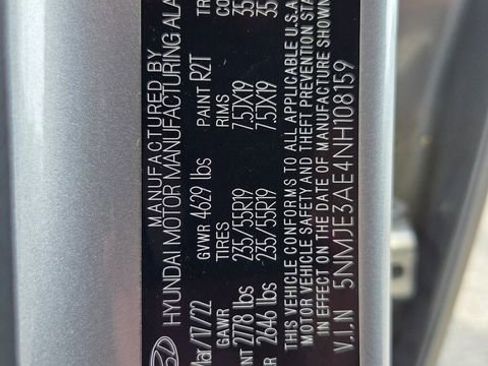 Used 2022 Hyundai Tucson Limited FWD image 18