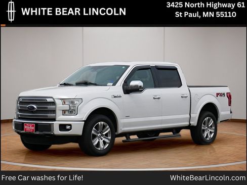 Used 2016 Ford F150 Platinum w/ Equipment Group 701A Luxury AWD/4WD image 1