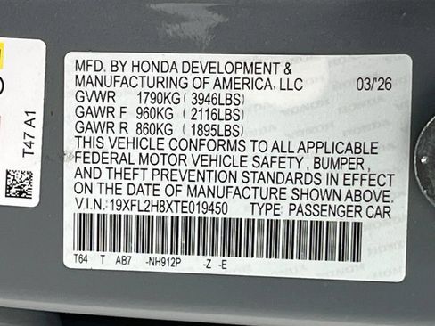 Used 2026 Honda Civic Sport image 29