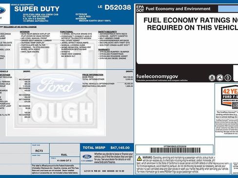Used 2020 Ford F350 XL w/ Power Equipment Group AWD/4WD image 21
