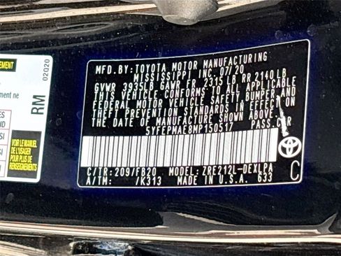 Used 2021 Toyota Corolla LE FWD image 30