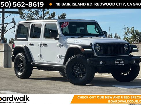 Used 2025 Jeep Wrangler Unlimited Sport S 4xe AWD/4WD image 1