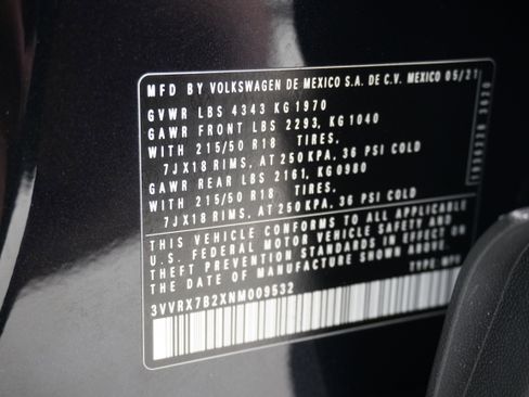 Used 2022 Volkswagen Taos SE image 28