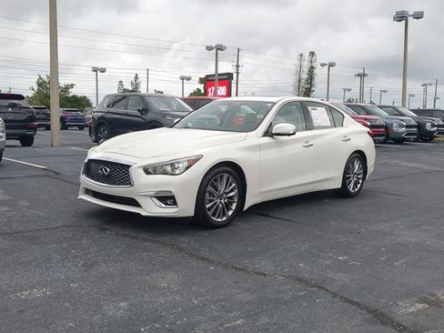 Used 2024 INFINITI Q50 Luxe w/ Cargo Package RWD image 2