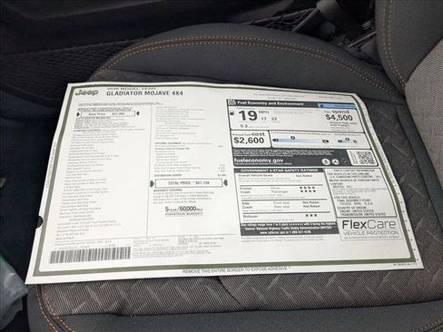 New 2026 Jeep Gladiator Mojave AWD/4WD image 17