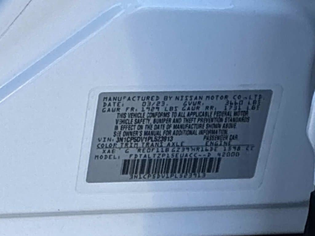 Certified 2023 Nissan Kicks SR w/ SR Premium Package FWD image 22