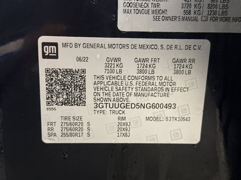 Used 2022 GMC Sierra 1500 Denali AWD/4WD image 23