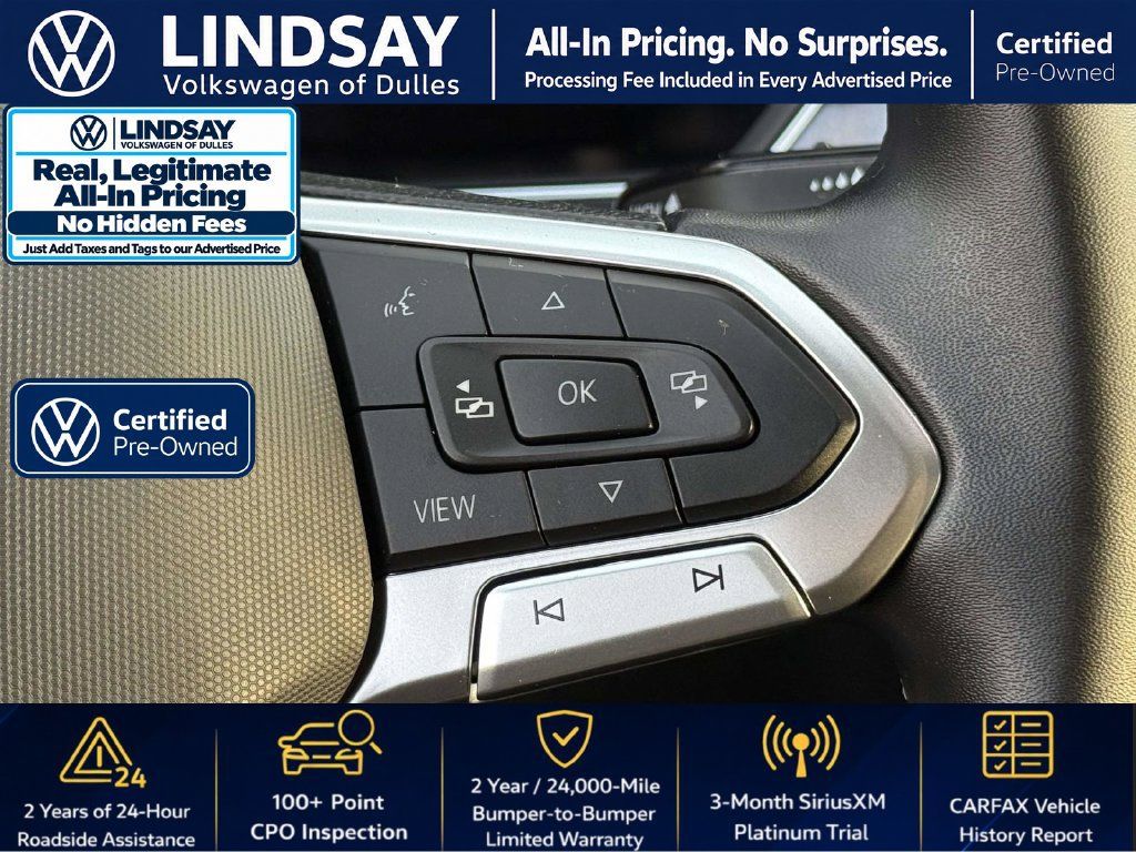 Used 2023 Volkswagen Tiguan SE w/ Panoramic Sunroof Package FWD image 23